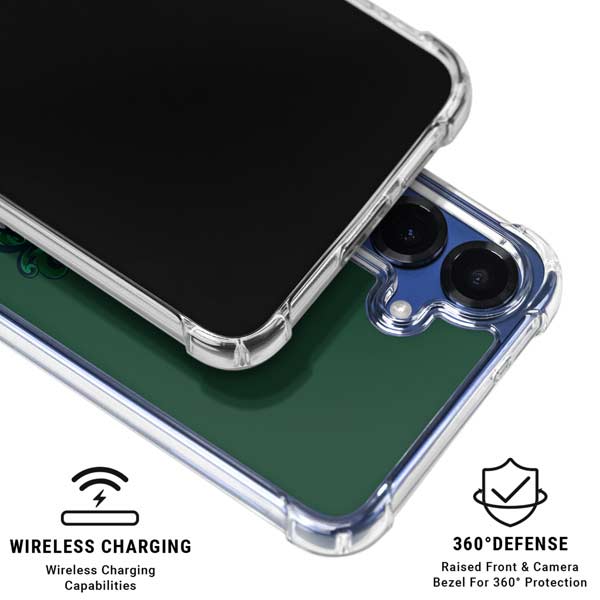 Wizarding World Harry Potter Slytherin House Crest Galaxy S25 Plus Clear Case