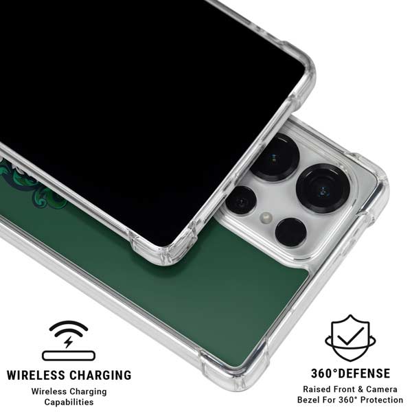Wizarding World Harry Potter Slytherin House Crest Galaxy S25 Ultra Clear Case