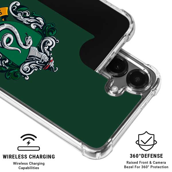 Wizarding World Harry Potter Slytherin House Crest Galaxy S26 Plus Clear Case