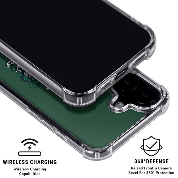Wizarding World Harry Potter Slytherin House Crest iPhone 16 Plus Clear Case