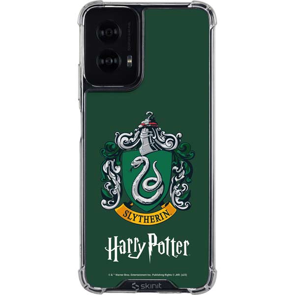 Wizarding World Harry Potter Slytherin House Crest Moto G Power 5G Clear  Case