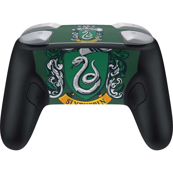 Wizarding World Harry Potter Slytherin House Crest Nintendo Switch 2 (2025) Pro Controller Skin