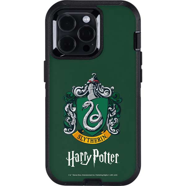 Wizarding World Harry Potter Slytherin House Crest Otterbox Defender iPhone Skin
