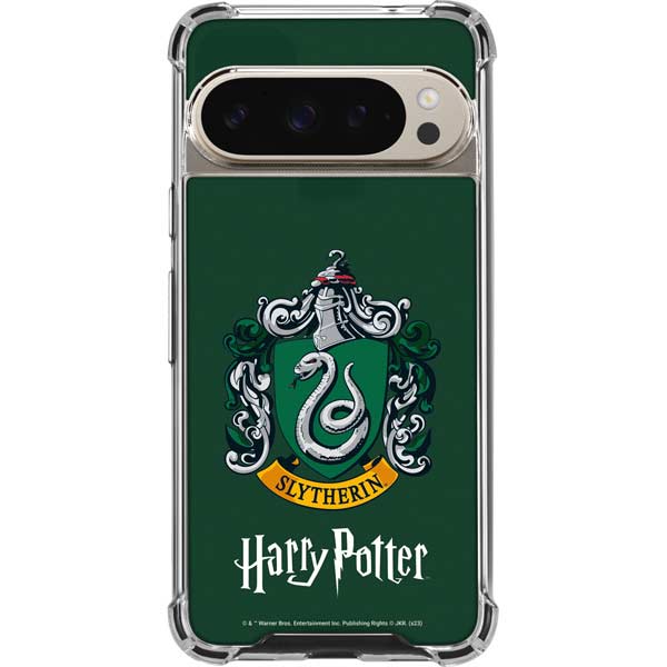 Wizarding World Harry Potter Slytherin House Crest Pixel 9 Pro XL Clear Case