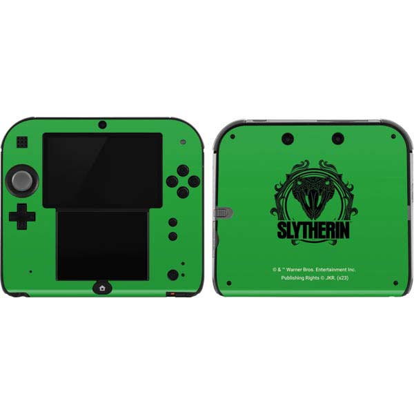Wizarding Worlds Harry Potter Slytherin Illustration Nintendo Skins