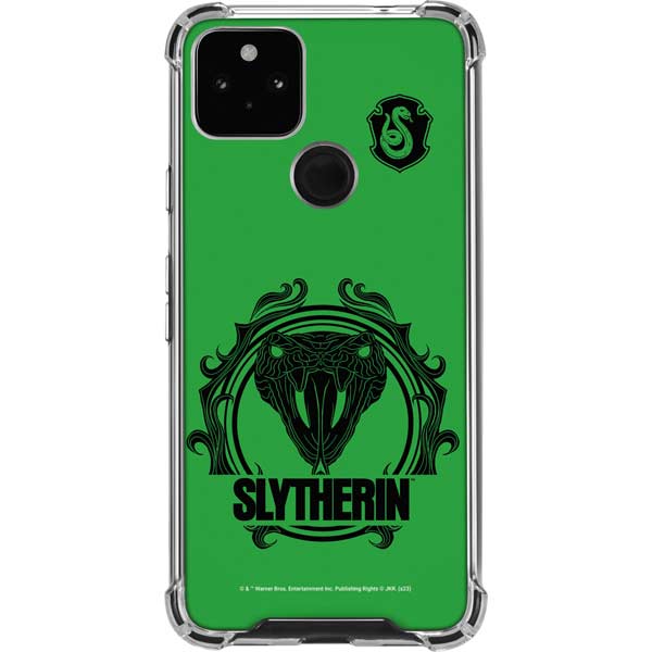 Wizarding Worlds Harry Potter Slytherin Illustration Pixel Cases