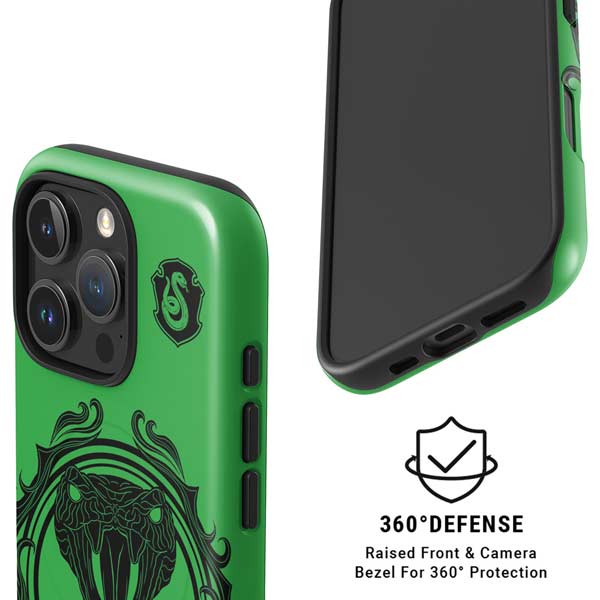 Wizarding Worlds Harry Potter Slytherin Illustration iPhone 16 Pro Max Magsafe Impact Case