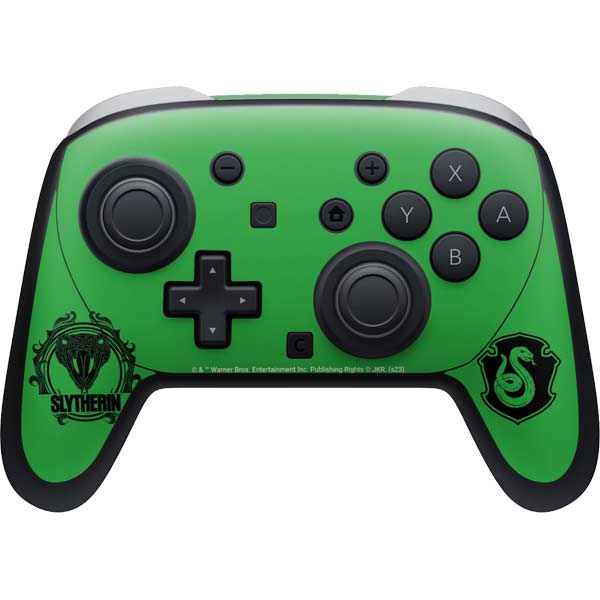 Wizarding Worlds Harry Potter Slytherin Illustration Nintendo Skins