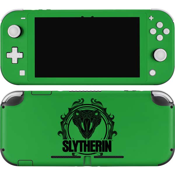 Wizarding Worlds Harry Potter Slytherin Illustration Nintendo Skins