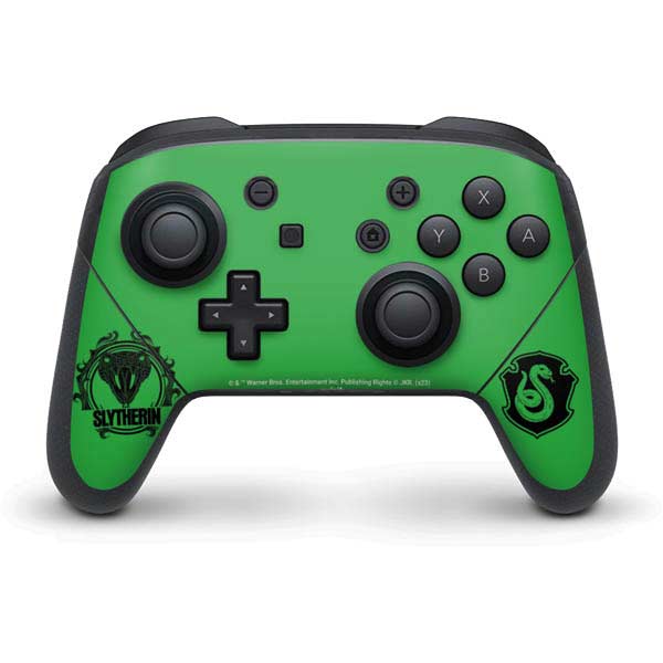 Wizarding Worlds Harry Potter Slytherin Illustration Nintendo Skins