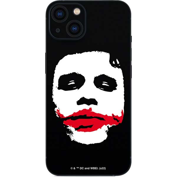 The Dark Knight Smeared Joker iPhone 15 Skin