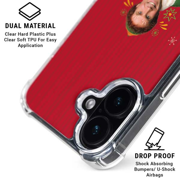 Elf Smiling is my Favorite iPhone 17 Clear Case