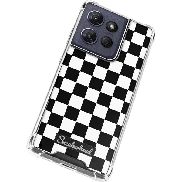 Sneakerhead Checkered Moto G 5G (2025) Clear Case
