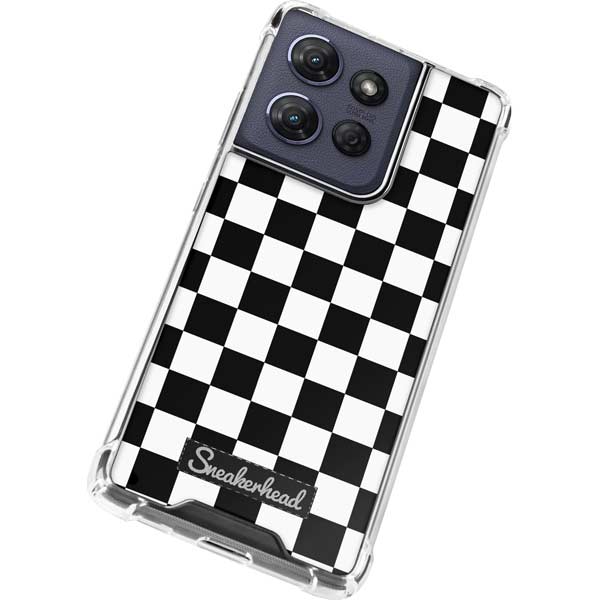 Sneakerhead Checkered Moto G Power 5G (2025) Clear Case