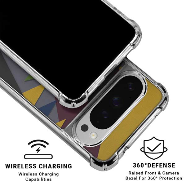 Sneakerhead Geometric Google Pixel 10 Pro XL Clear Case