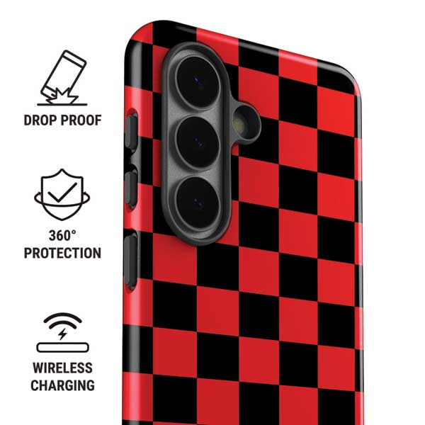 Sneakerhead Red Checkered Galaxy S26 Impact Case