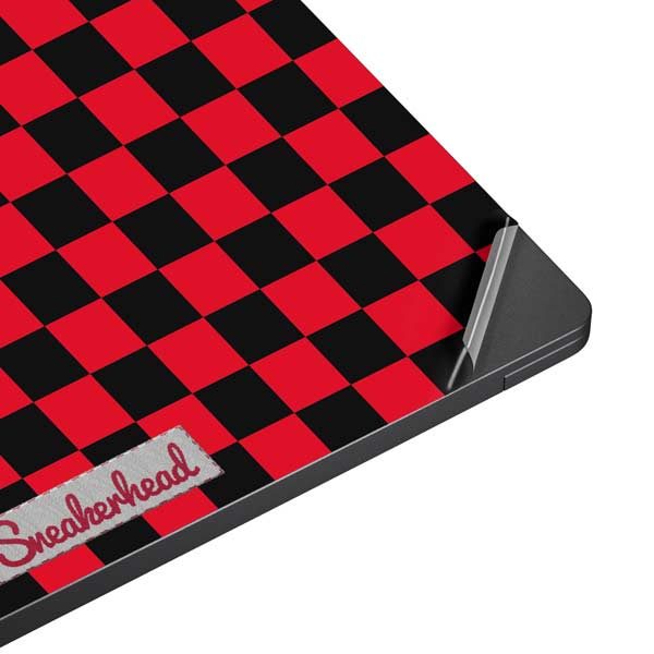 Sneakerhead Red Checkered Surface Laptop 7 13.8in Skin