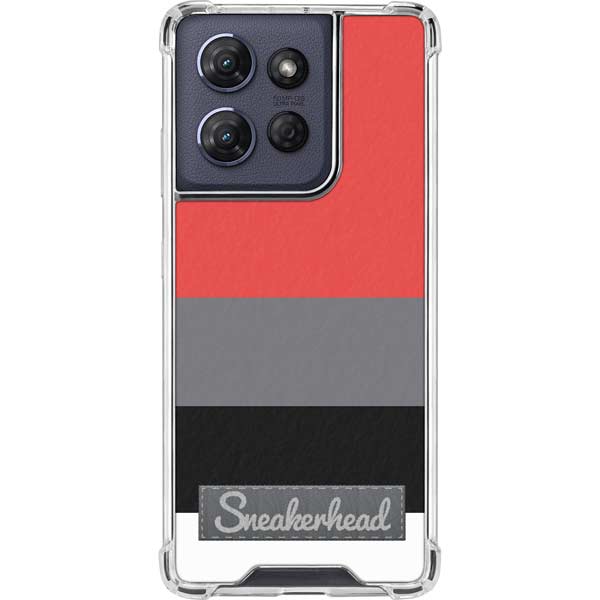 Sneakerhead Stripes Moto G 5G (2025) Clear Case