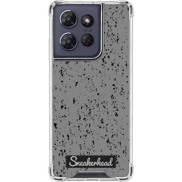 Sneakerhead Texture Moto G 5G (2025) Clear Case