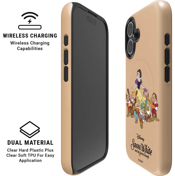 Disney Snow White and the seven dwarfs iPhone 16 Magsafe Impact Case