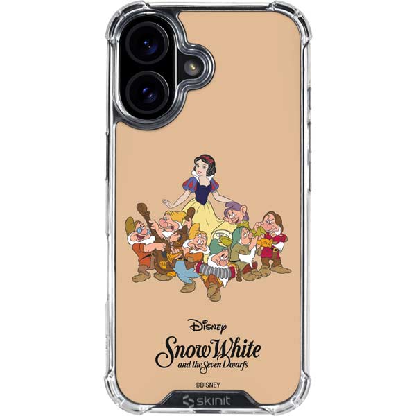 Disney Snow White and the seven dwarfs iPhone 17 Clear Case