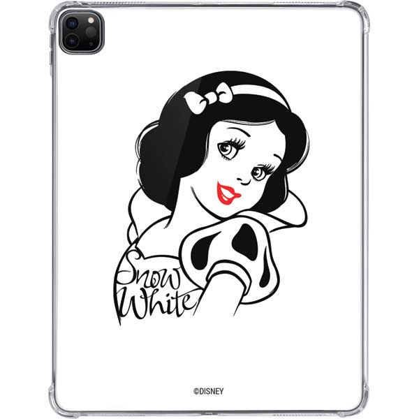 Disney Snow White Black and White Art iPad Pro 11in (2024) Clear Case