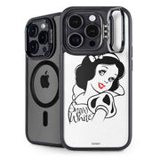 Disney Snow White Black and White Art iPhone 14 Pro Max Kickstand Case