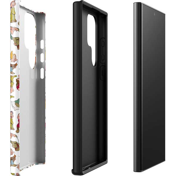 Disney Snow White Dwarfs Pattern Galaxy S23 Ultra Pro Case