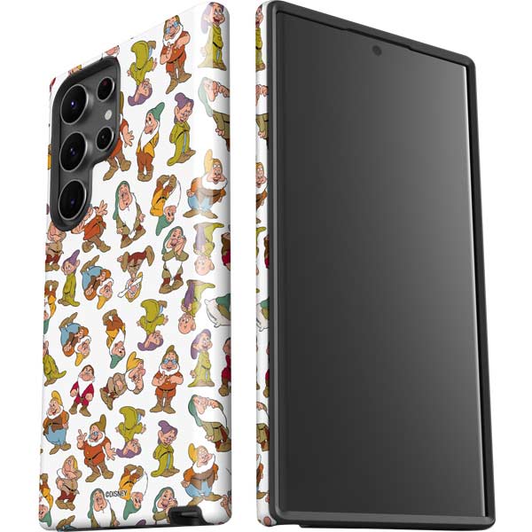 Disney Snow White Dwarfs Pattern Galaxy S23 Ultra Pro Case