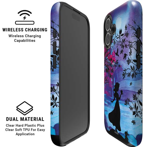Disney Snow White Enchanted Forest Silhouette iPhone 16 Magsafe Impact Case