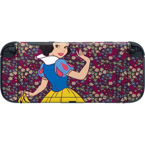 Disney Snow White Character with Floral Pattern Nintendo Switch 2 (2025) with Joy-Con Skin