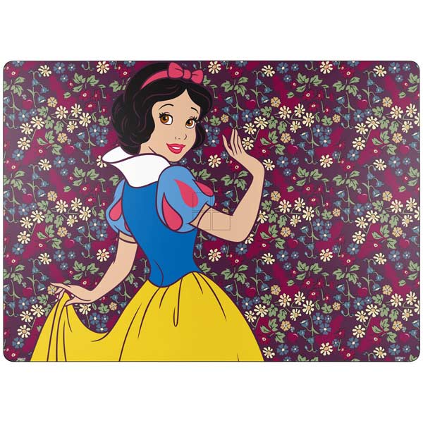 Disney Snow White Character with Floral Pattern Surface Laptop 7 13.8in Skin