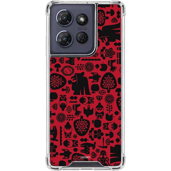 Disney Snow White Icon Pattern Moto G 5G (2025) Clear Case
