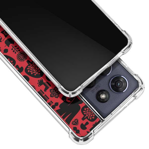 Disney Snow White Icon Pattern Moto G 5G (2025) Clear Case