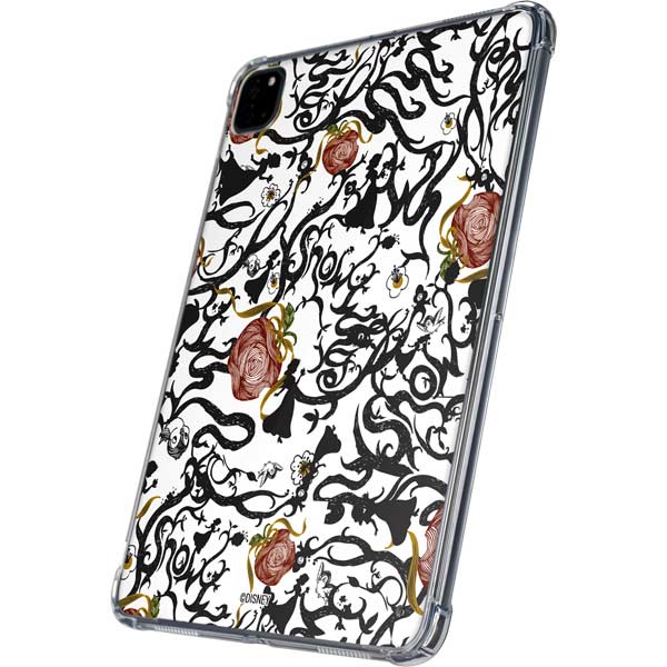Disney Snow White Roses and Character Silhouette iPad Pro 11in (2024) Clear Case