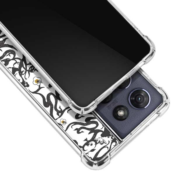 Disney Snow White Roses and Character Silhouette Moto G 5G (2025) Clear Case