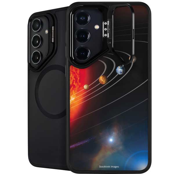 StockTrek Solar System Galaxy S26 Plus Kickstand Case