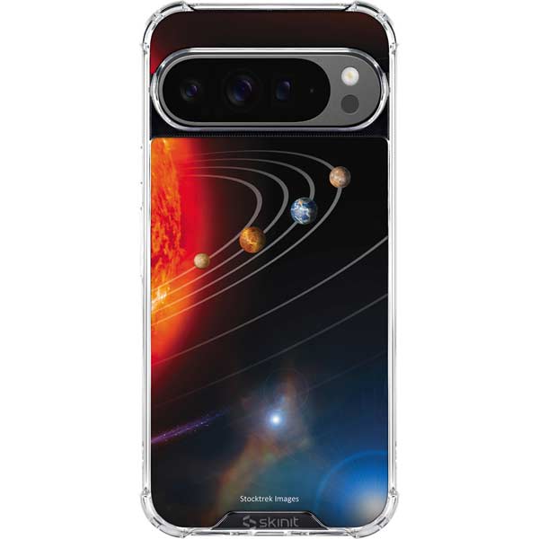 StockTrek Solar System Google Pixel 10 Pro Clear Case