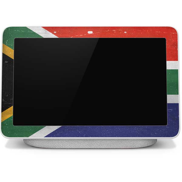 South Africa Flag Distressed Google Home Hub Skin