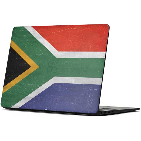 South Africa Flag Distressed Surface Laptop 7 15in Skin