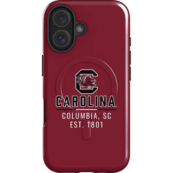 University of South Carolina Columbia SC, EST. 1801 iPhone 16 Magsafe Impact Case