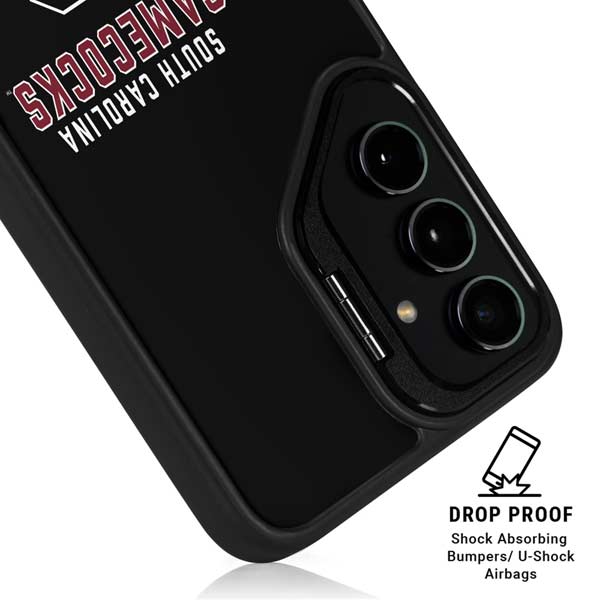 University of South Carolina Gamecocks Black Galaxy S26 Plus Kickstand Case
