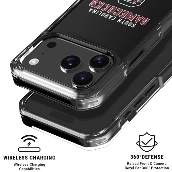University of South Carolina Gamecocks Black iPhone 17 Pro Max MagSafe Case