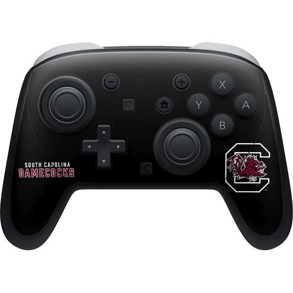 University of South Carolina Gamecocks Black Nintendo Switch 2 (2025) Pro Controller Skin