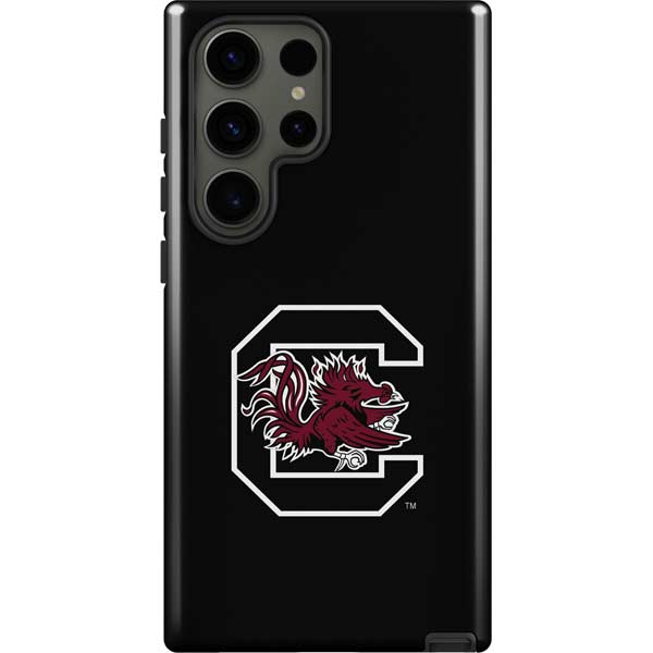 University of South Carolina Gamecocks Logo Black Galaxy S23 Ultra Pro Case