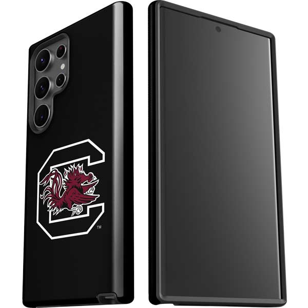 University of South Carolina Gamecocks Logo Black Galaxy S23 Ultra Pro Case