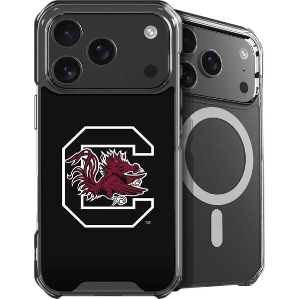 University of South Carolina Gamecocks Logo Black iPhone 17 Pro Max MagSafe Case
