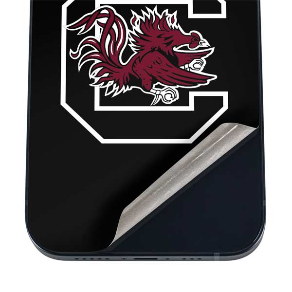University of South Carolina Gamecocks Logo Black iPhone 17 Pro Skin