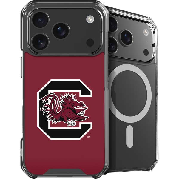 University of South Carolina Gamecocks Logo Red iPhone 17 Pro Max MagSafe Case