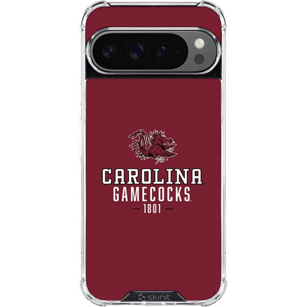 University of South Carolina Gamecocks Red Google Pixel 10 Pro XL Clear Case